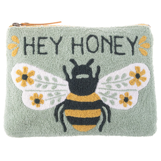 Bee Embroidered Carry All