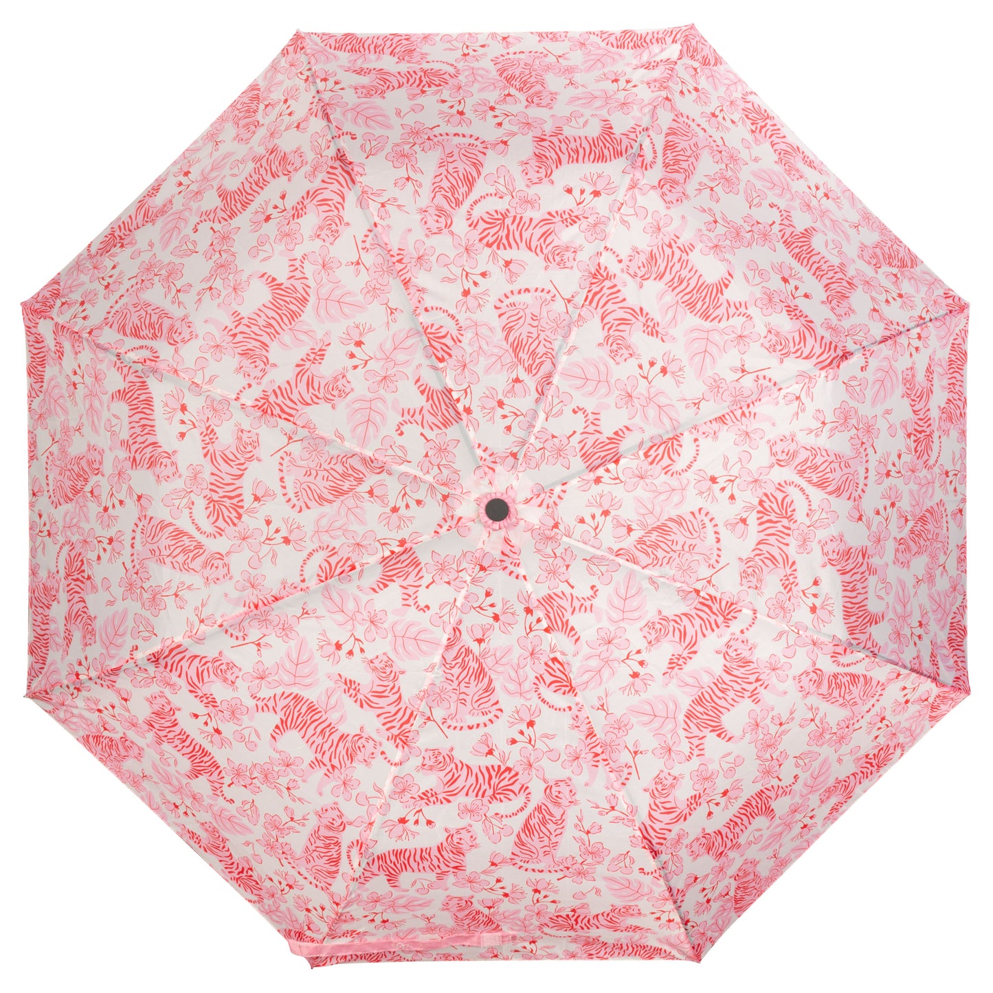 Tiger Toile Travel Umbrella