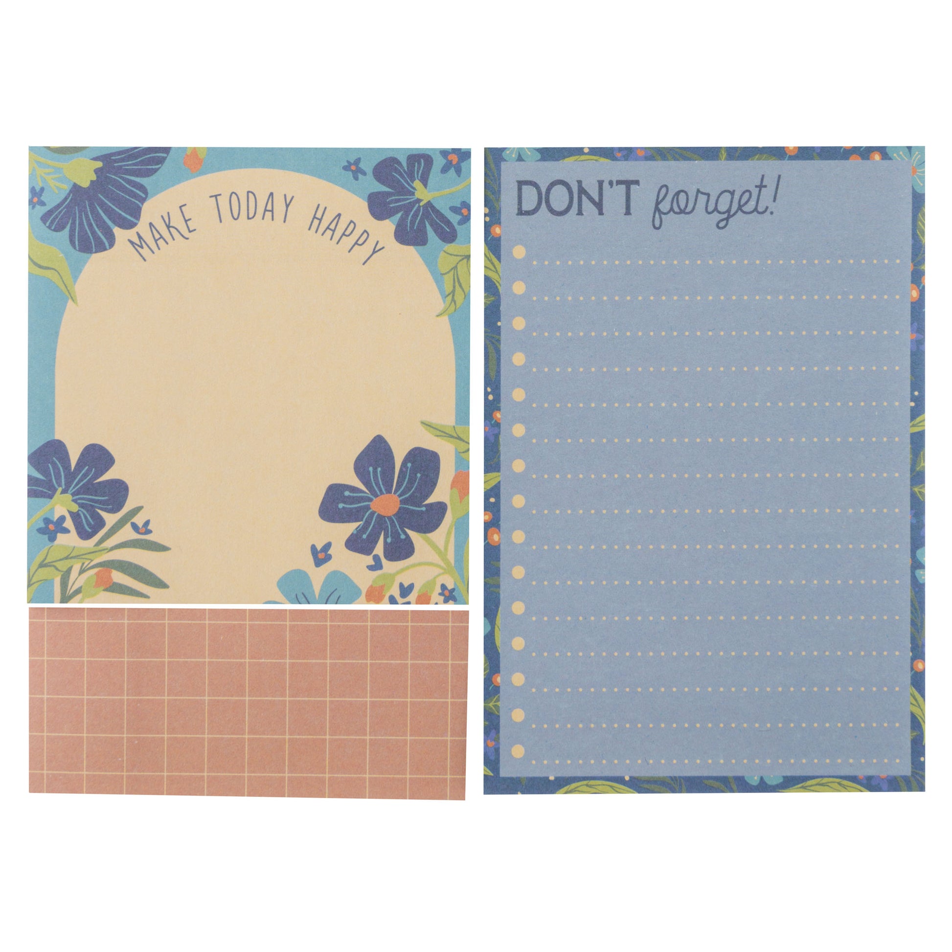 Side Notes Sticky Note Booklet sticky note view. 