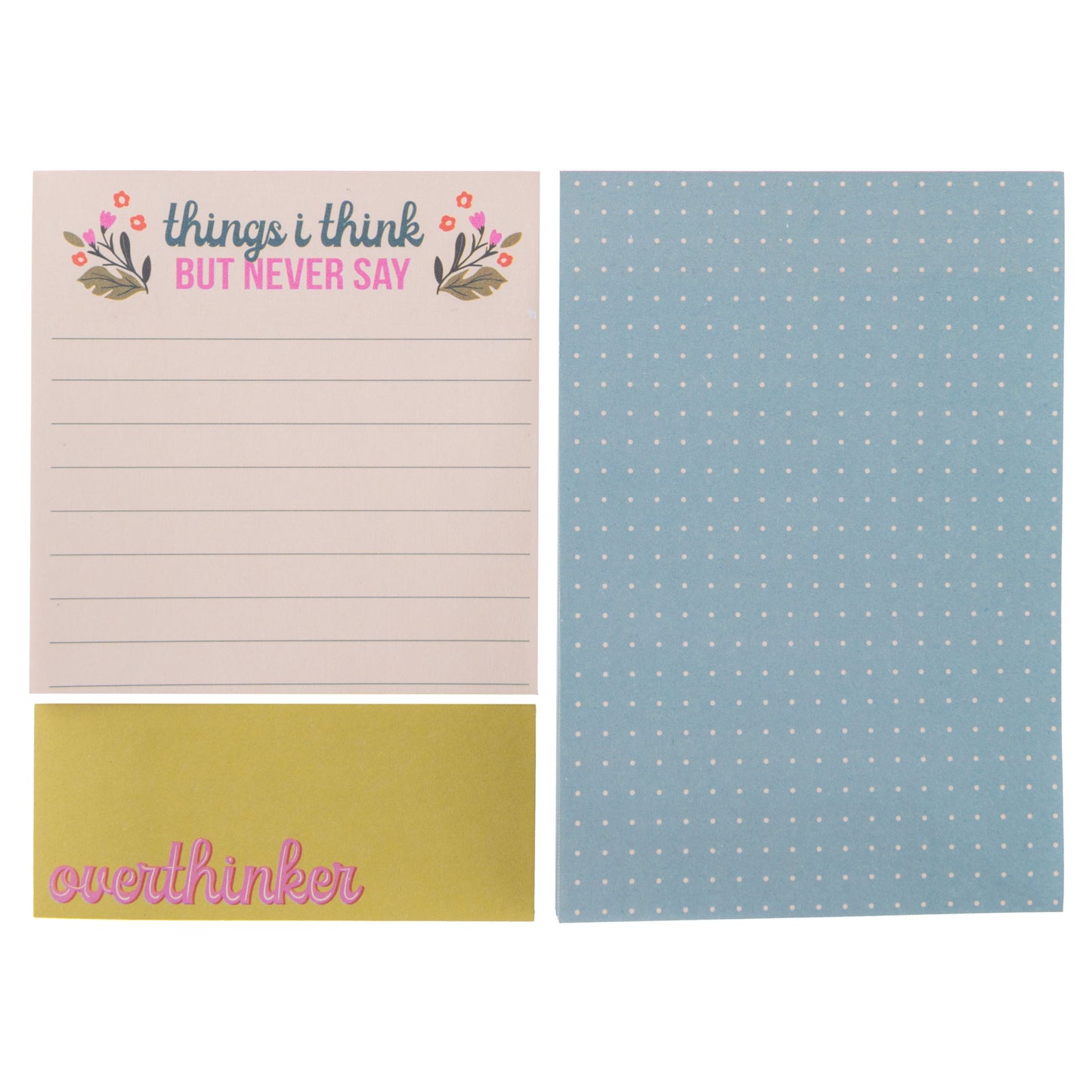 Socially Awkward Sticky Note Booklet sticky note view. 