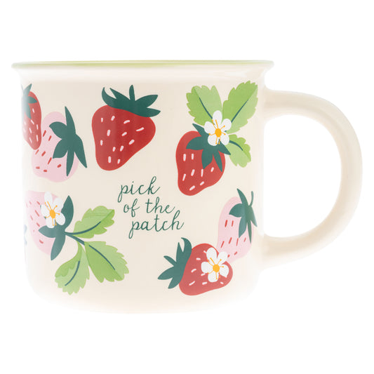 Strawberry Camp Mug