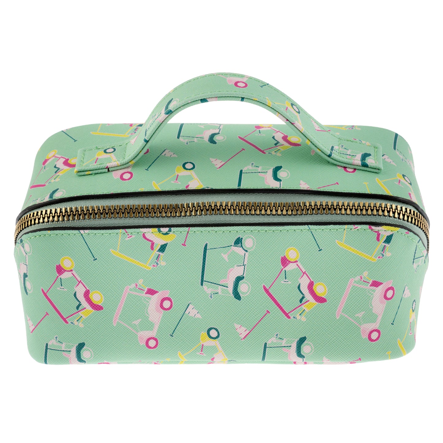 Golf Mini Zip Cosmetic Bags
