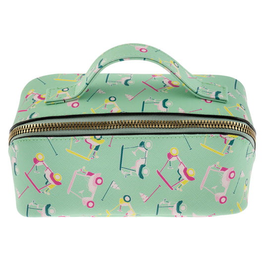 Golf Mini Zip Cosmetic Bags