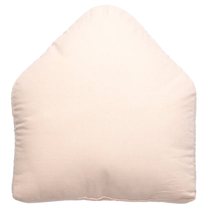 Gingerbread House Shaped Embroidered Pillow