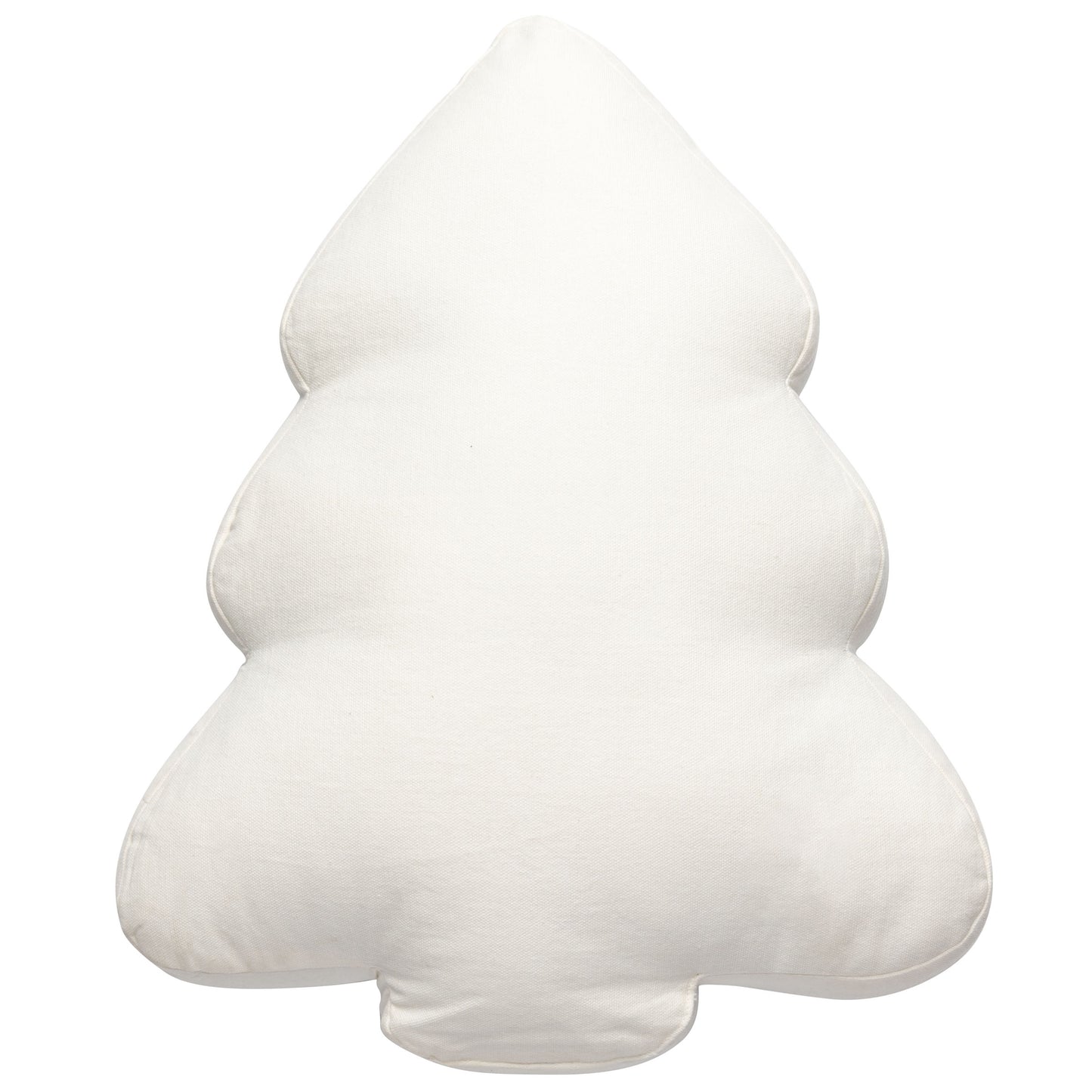 Christmas Tree Shaped Embroidered Pillow