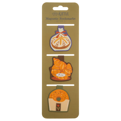 Bread Magnetic Bookmarks
