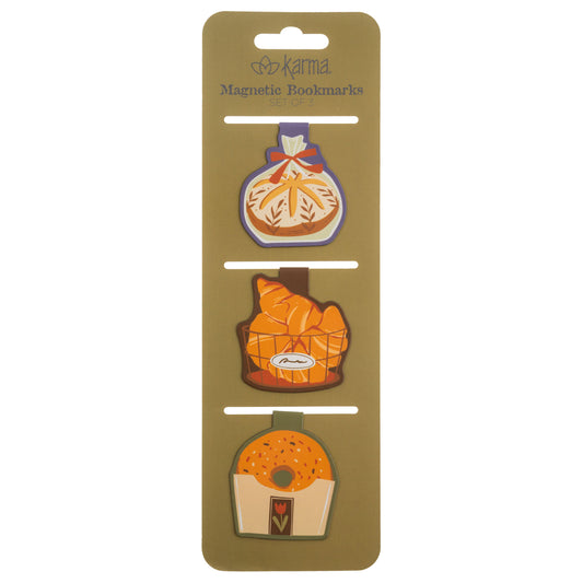 Bread Magnetic Bookmarks