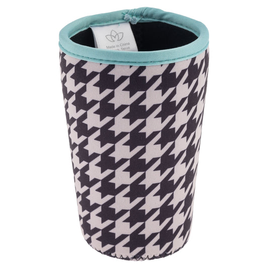 Houndstooth Large Drink Sleeve