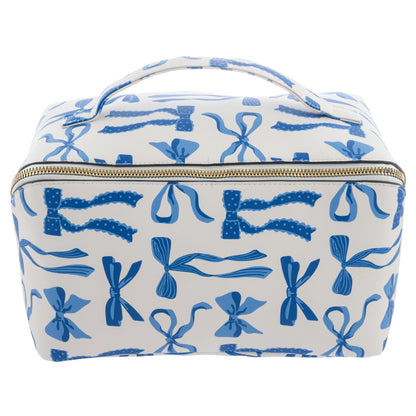 Bows Jumbo Zip Cosmetic Bag