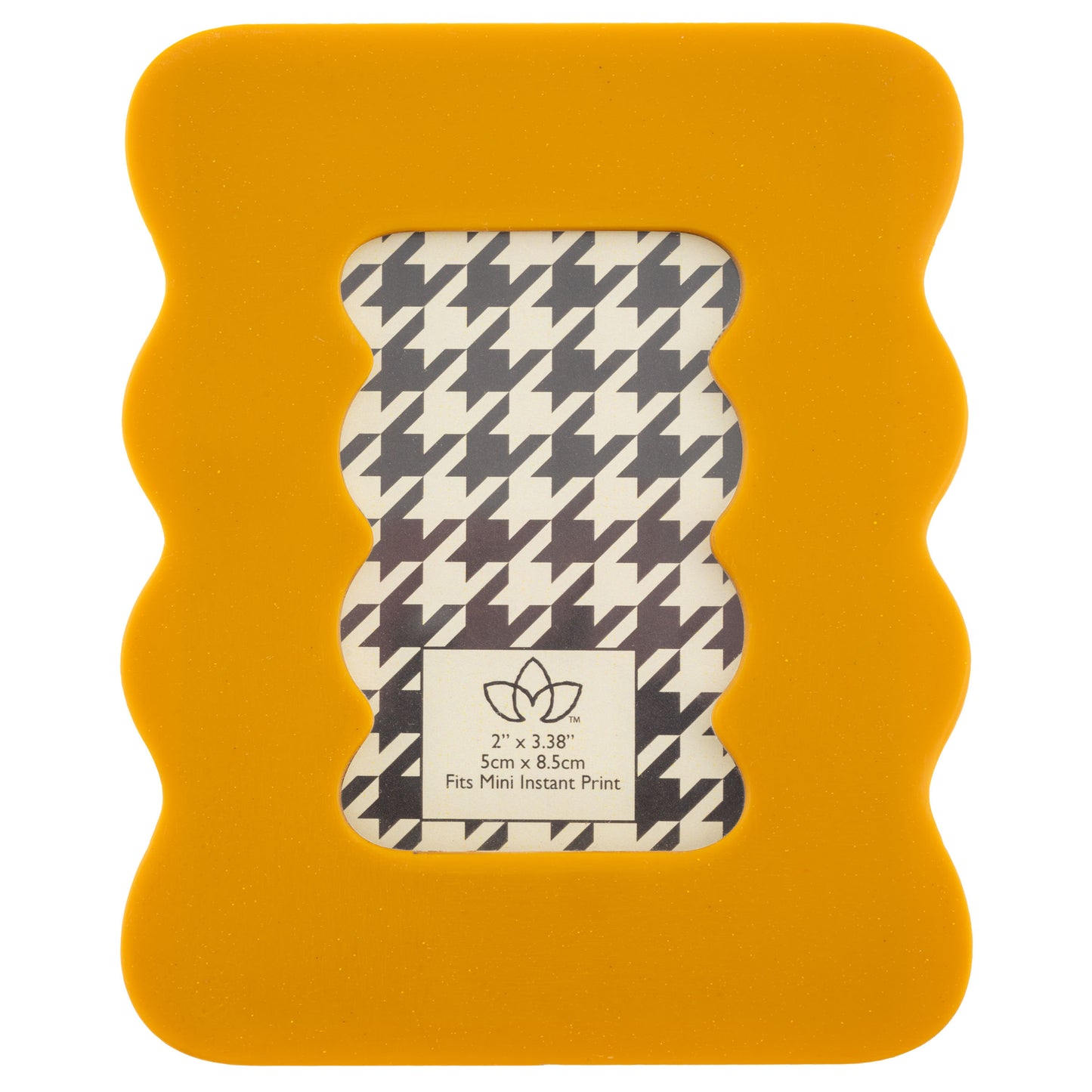 Ochre Resin Squiggle Mini Frame