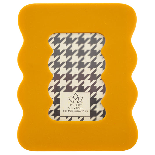 Ochre Resin Squiggle Mini Frame
