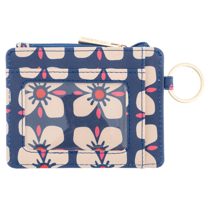 Tile Floral Card Wallet