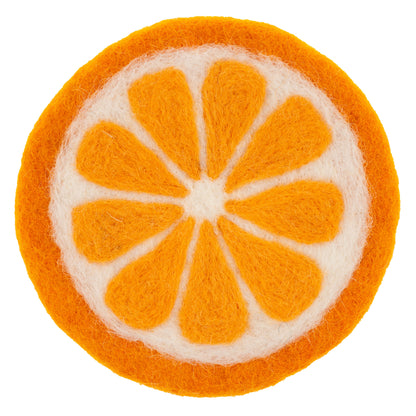 Citrus Felt Coasters