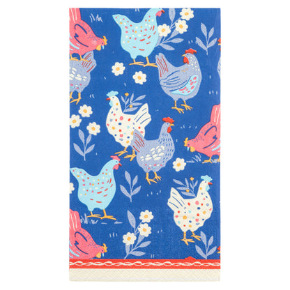 Chickens Guest Towel Paper Napkin