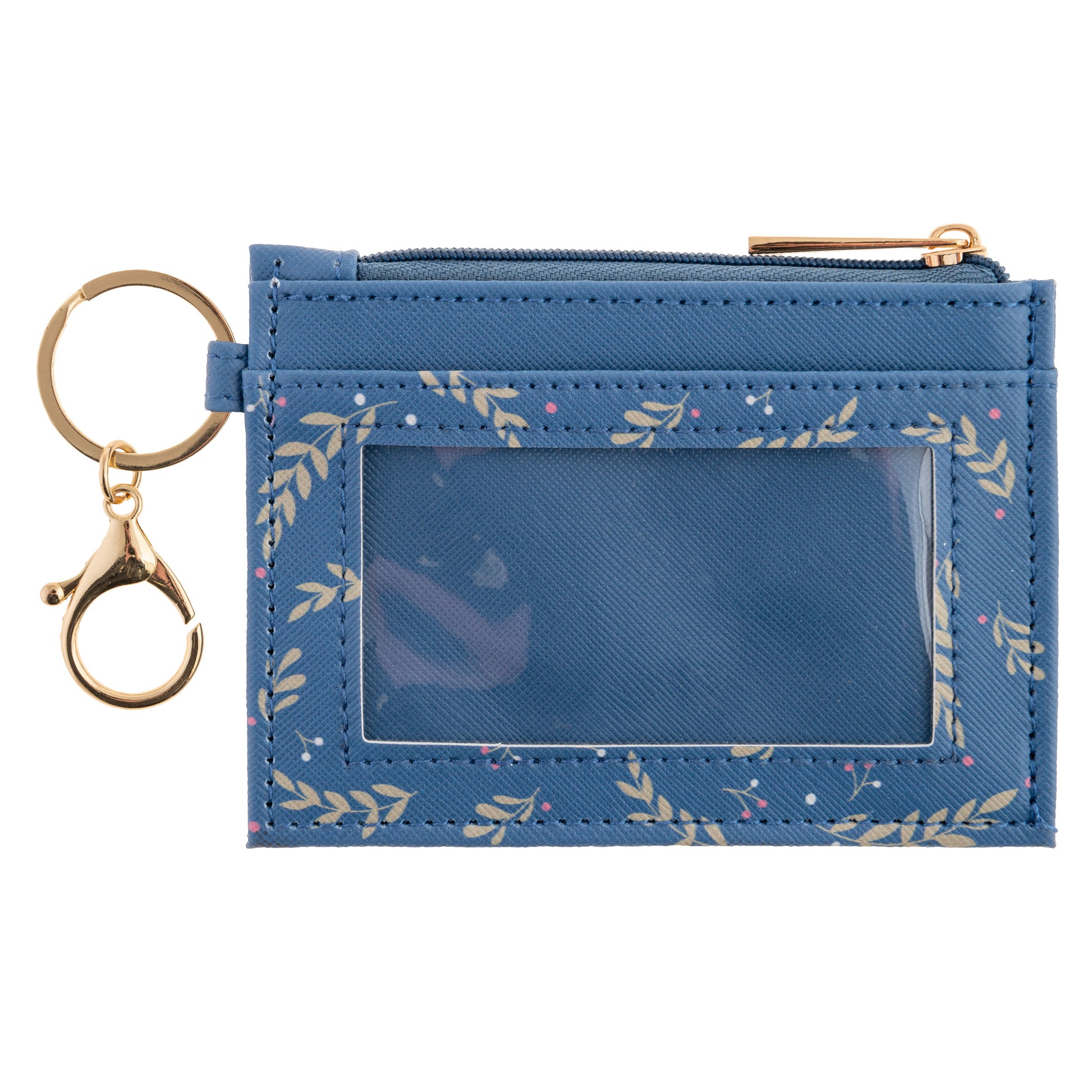 Dog Zip ID Holder back view. 
