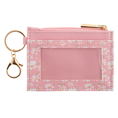 Cat Zip ID Holder back view. 