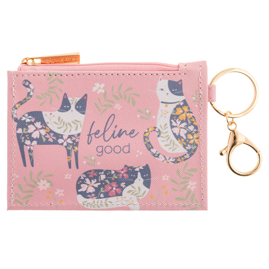 Cat Zip ID Holder