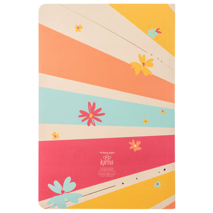 Bright Ideas Notebook back view. 