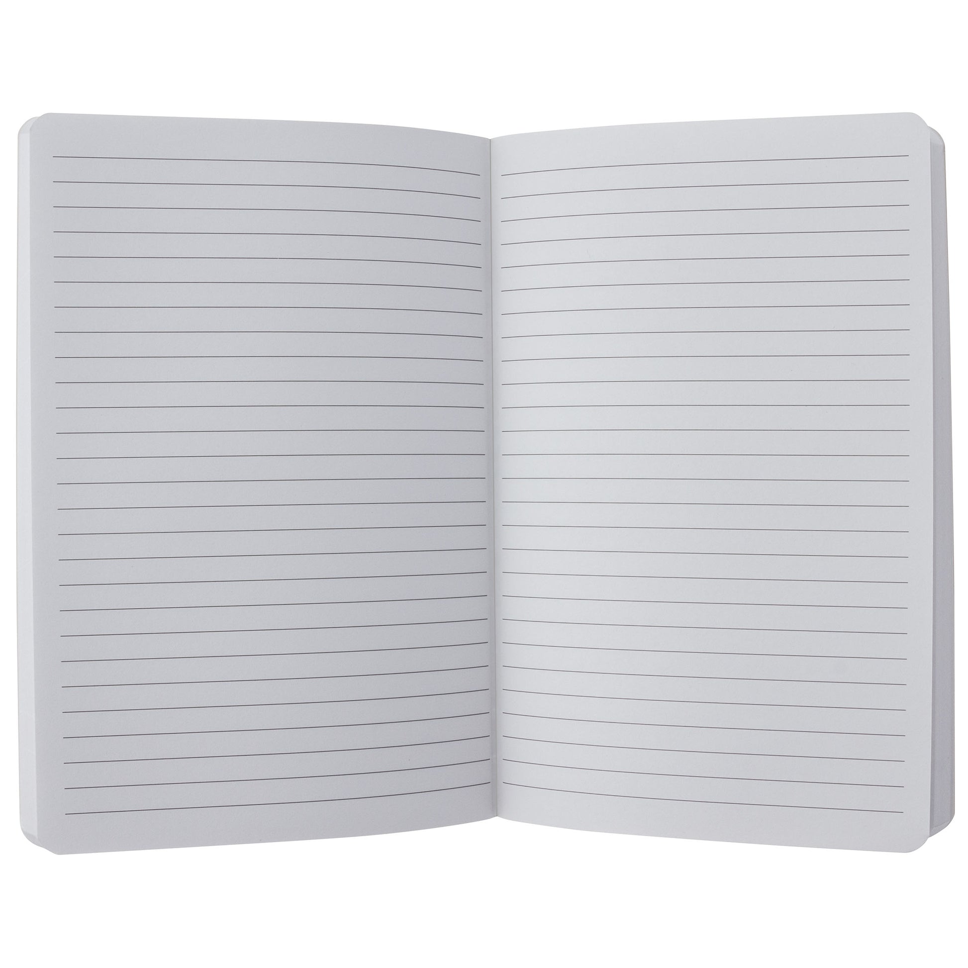 Notebook open view. 