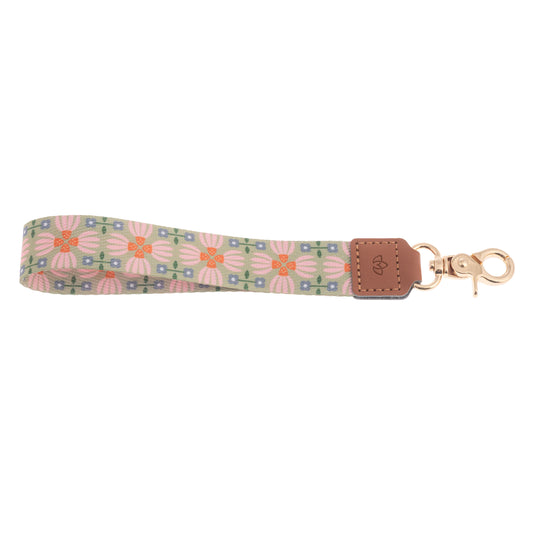 Cone Flower Lanyard Keychain
