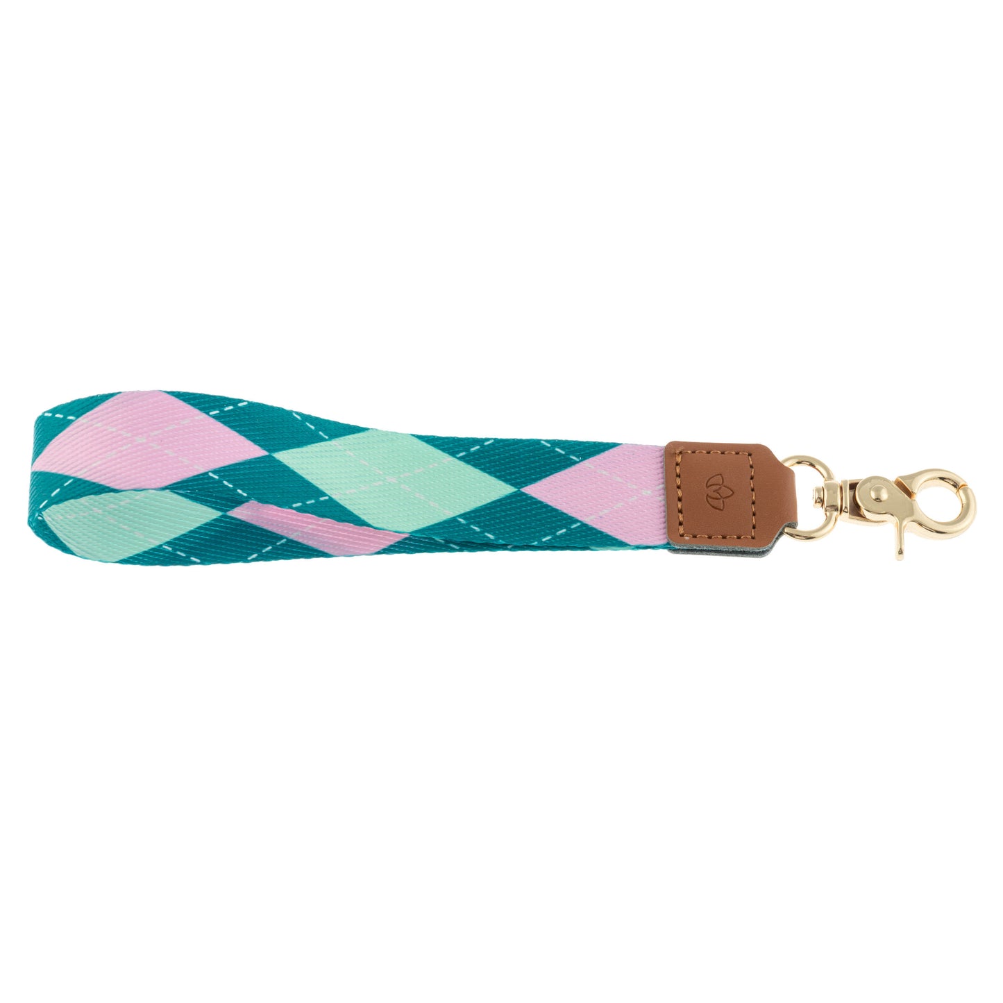 Argyle Lanyard Keychain