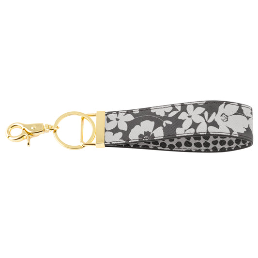 Ink Floral Loop Keychains