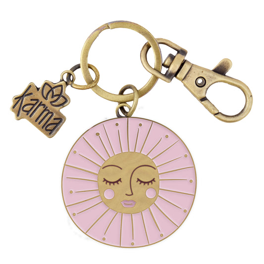 Sun Enamel Keychains