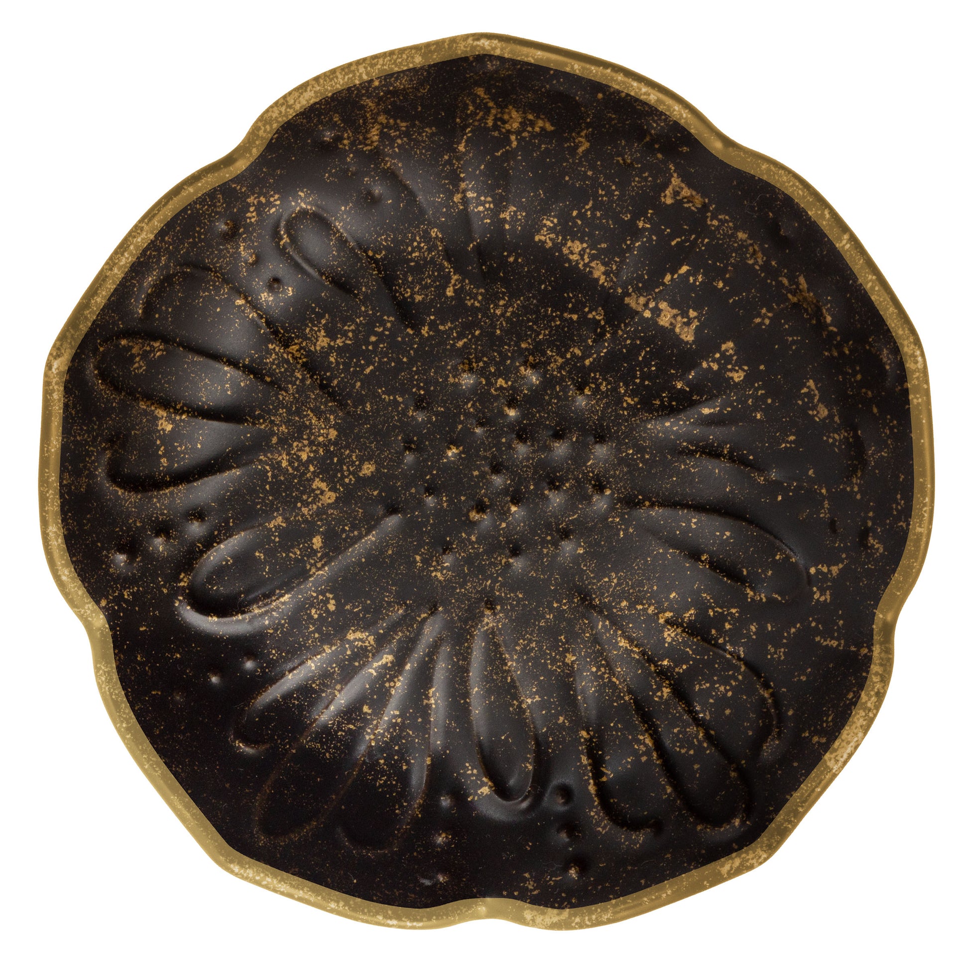 Black Large Shaped Trinket Tray