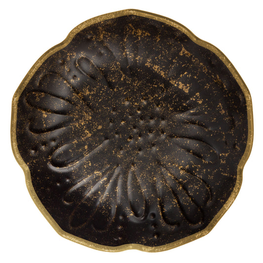 Black Large Shaped Trinket Tray