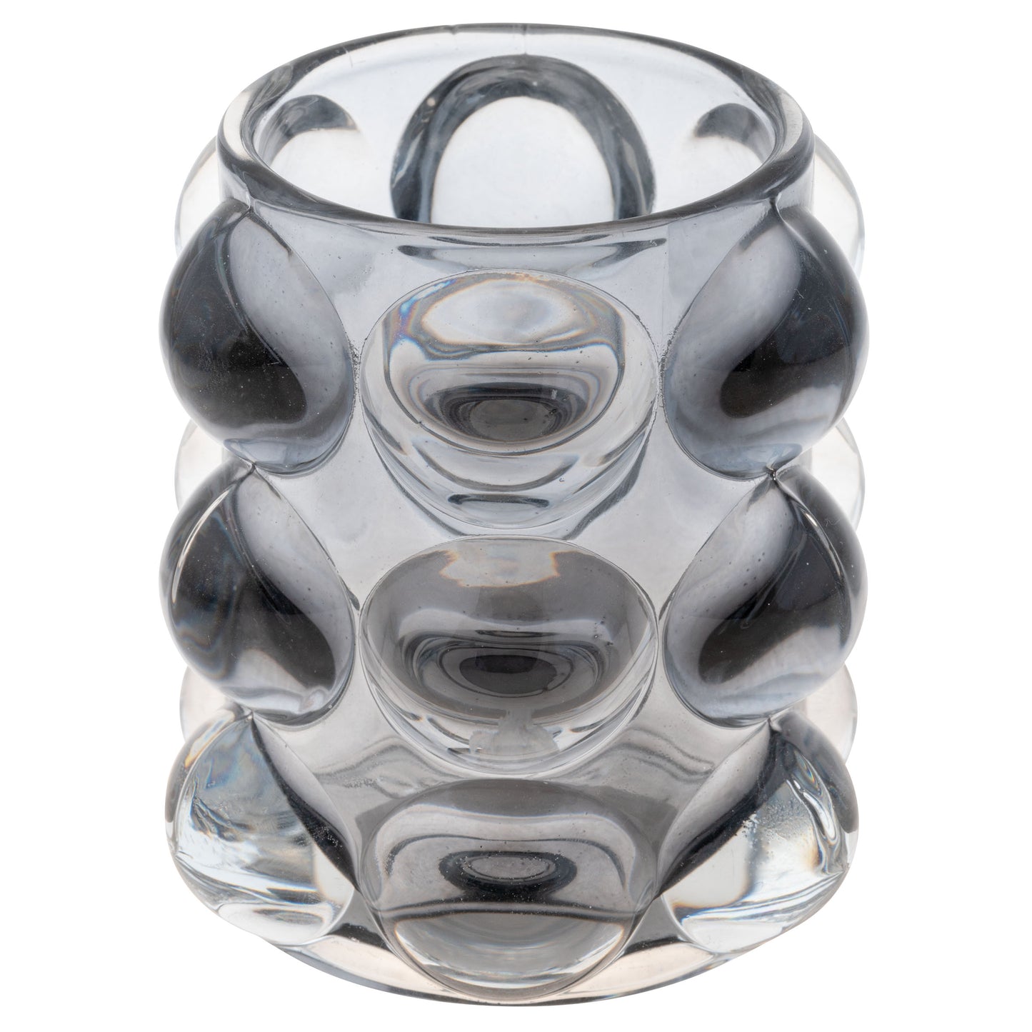 Gray Lucia Hobnail Votive