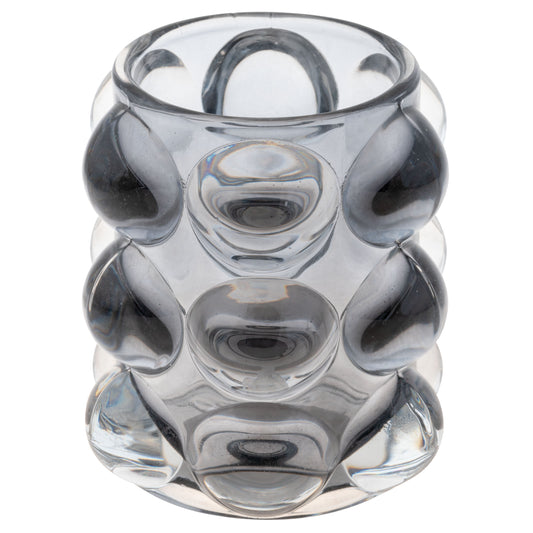 Gray Lucia Hobnail Votive