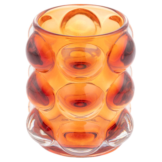 Copper Lucia Hobnail Votives