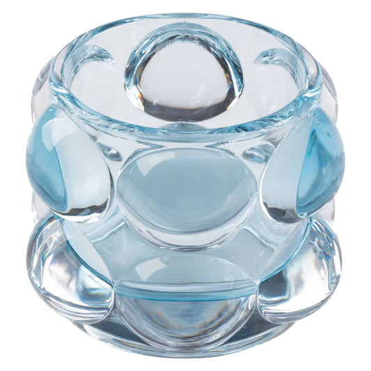 Blue Lucia Tealight Votive