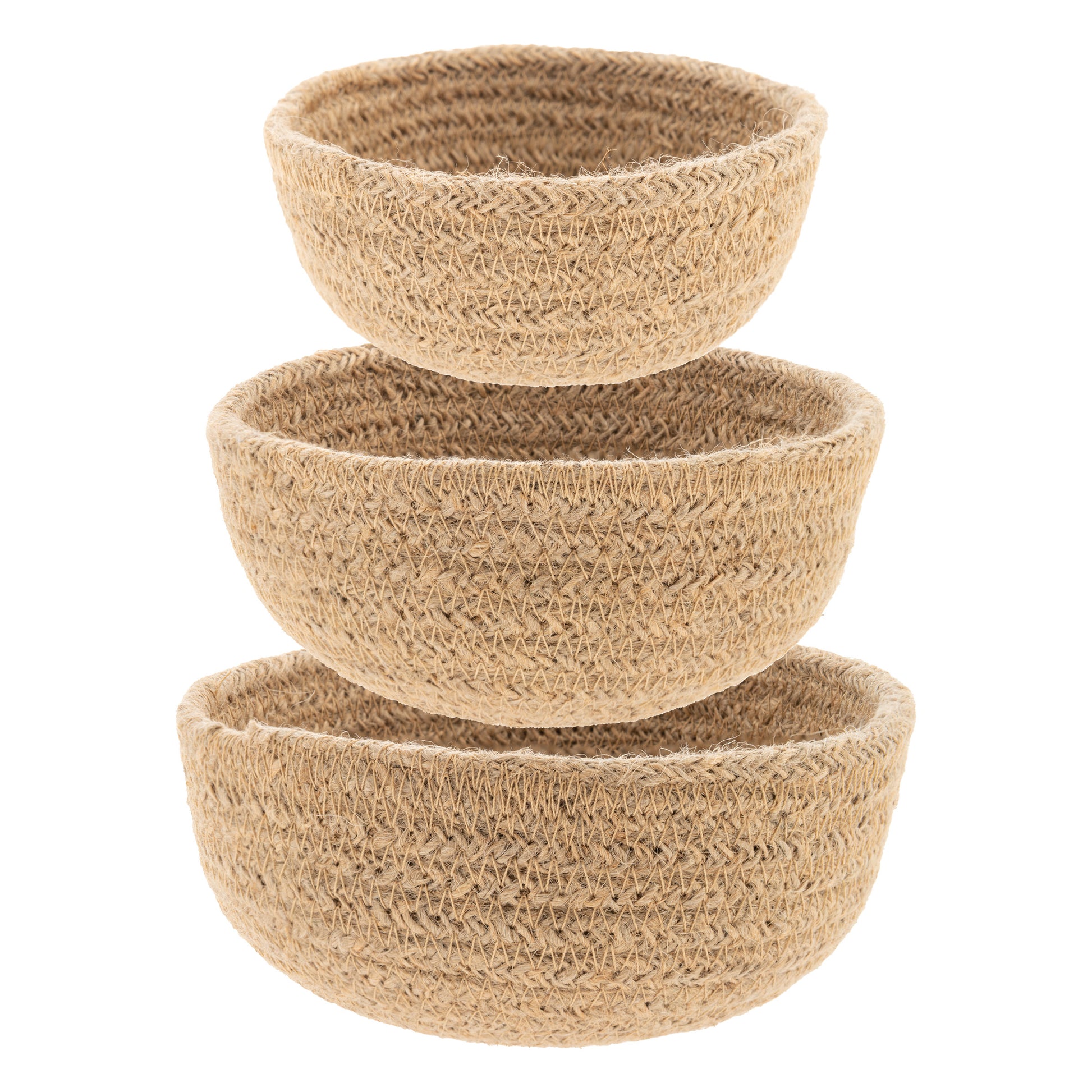 Natural Woven Mini Bowls