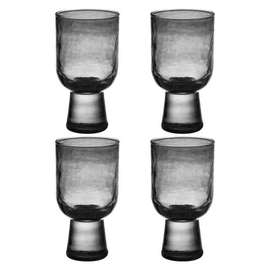 Gray Catalina Goblets Set of four view. 