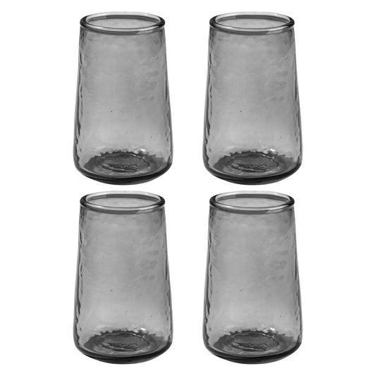 Gray Catalina Double Shot Glass Set of four view. 