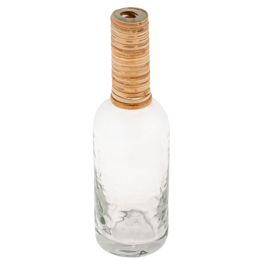 Large Catalina Glass & Cane Wrapped Vases