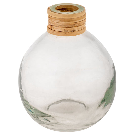 Small Catalina Glass & Cane Wrapped Vases
