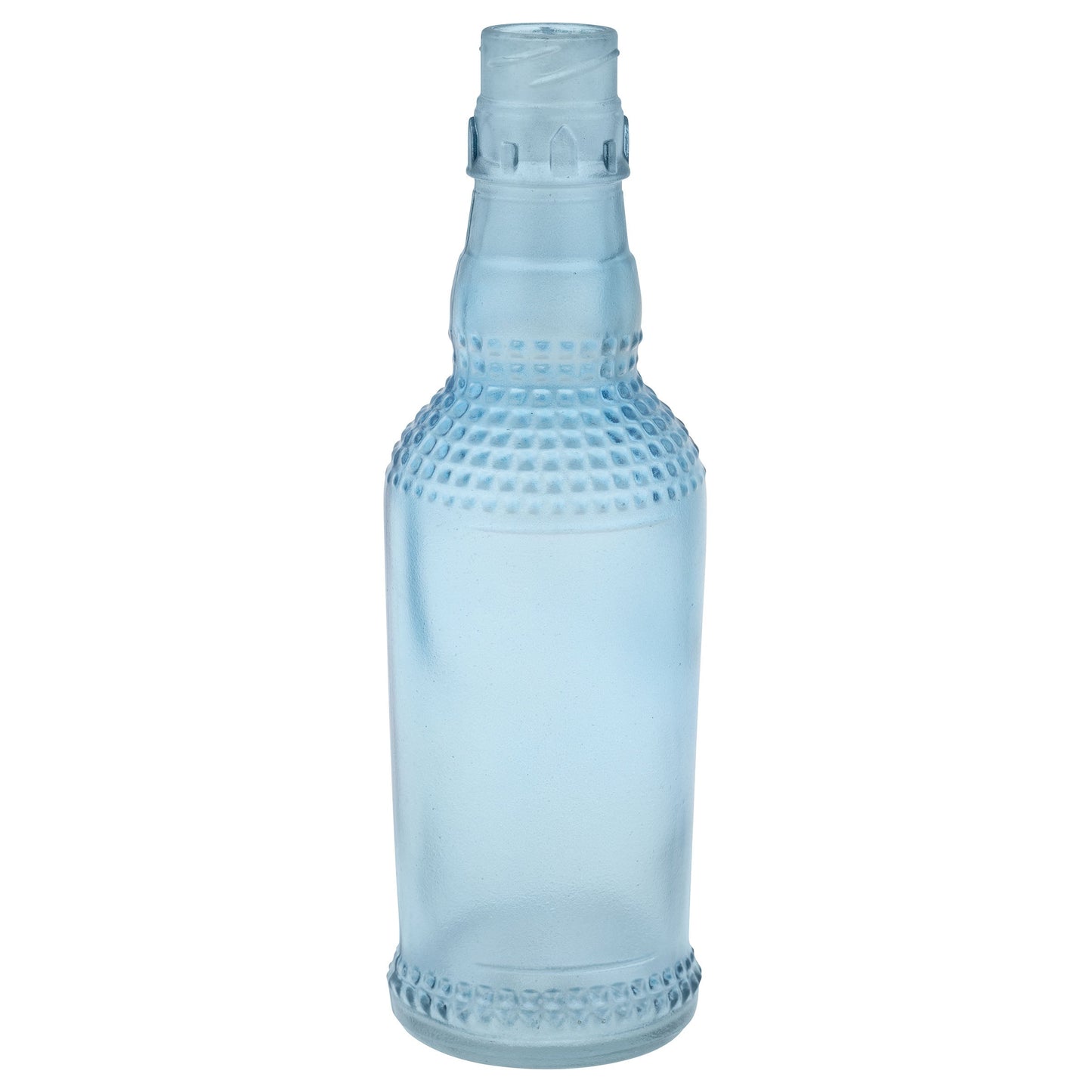 Blue Frosted Bottle