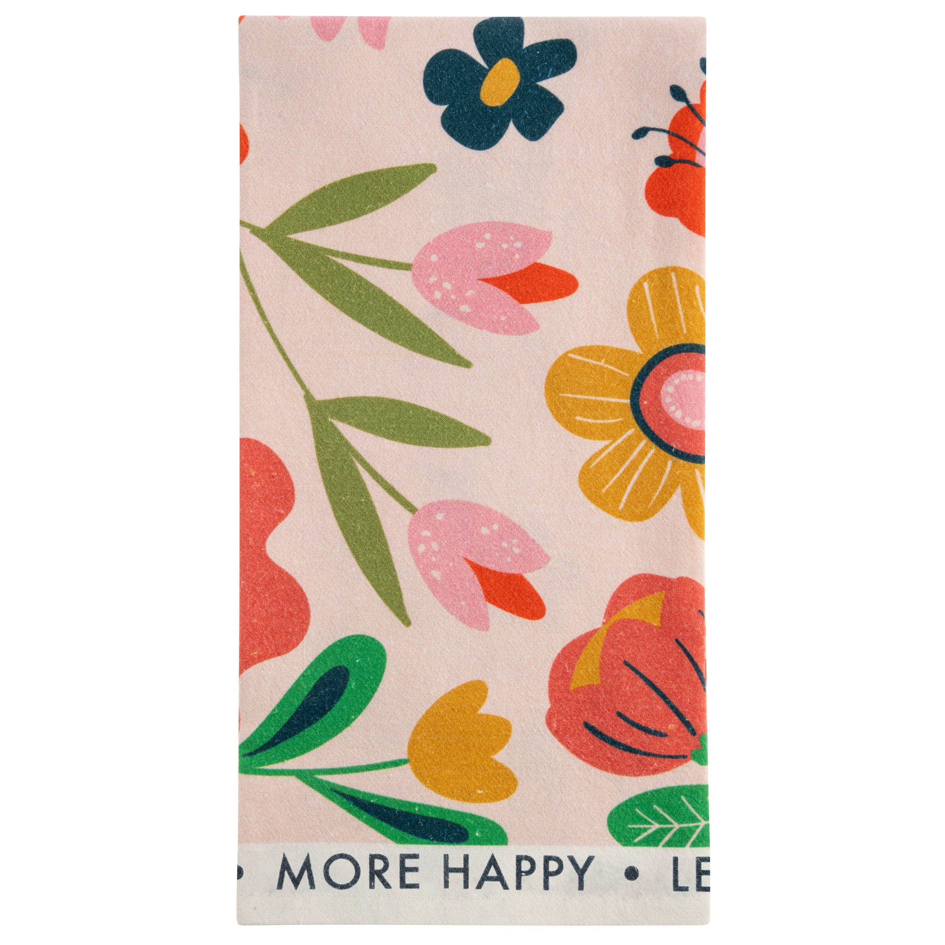 More Happy Shelly Tea Towel