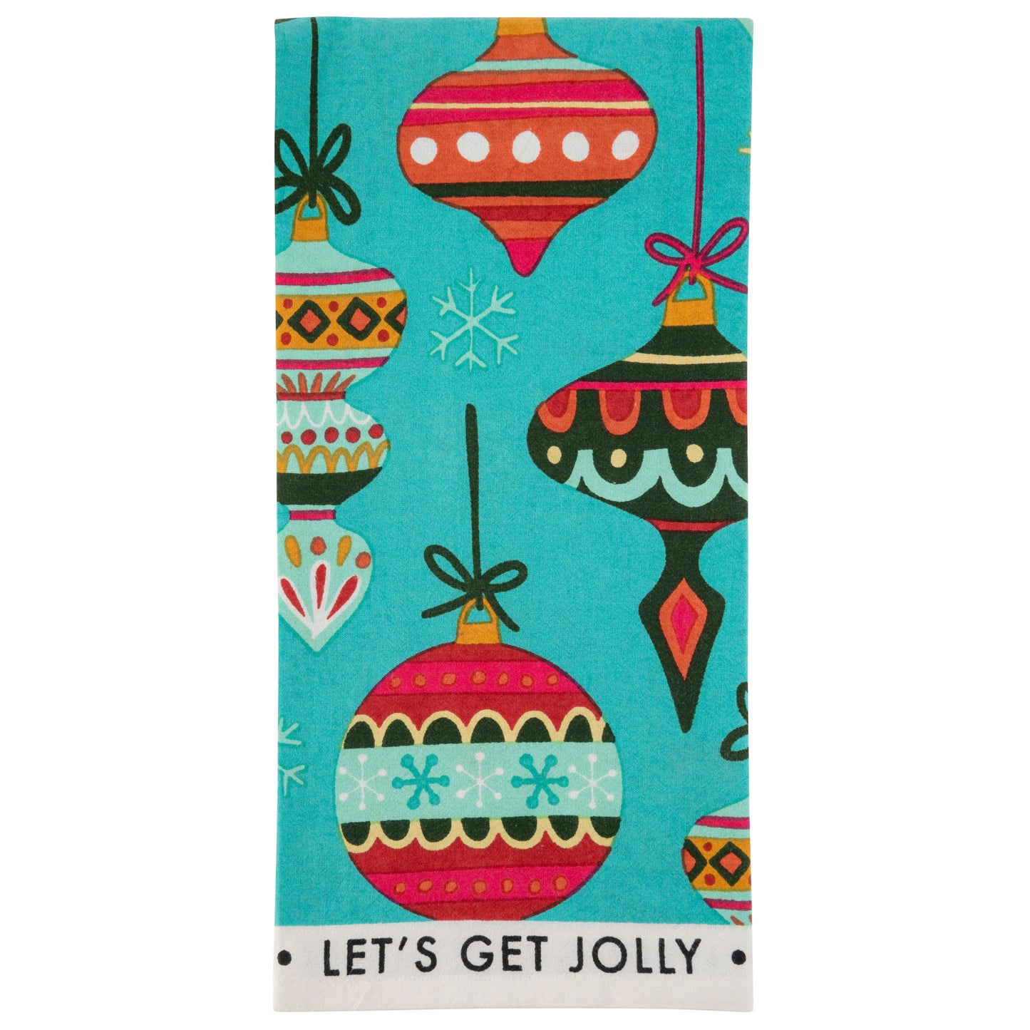 Ornaments Holiday Shelly Tea Towel