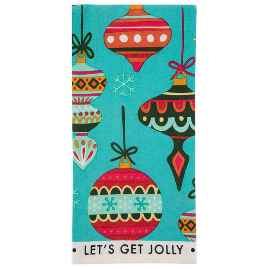 Ornaments Holiday Shelly Tea Towel