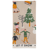 Holiday Shelly Tea Towel