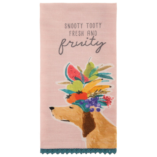 Dog Eclectic Tea Towel