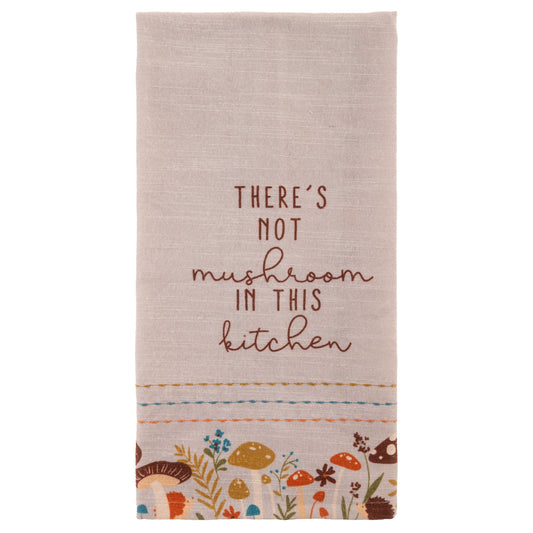 Mushroom Eclectic Tea Towel
