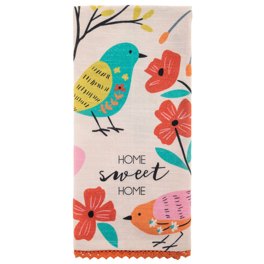 Bird Eclectic Tea Towel