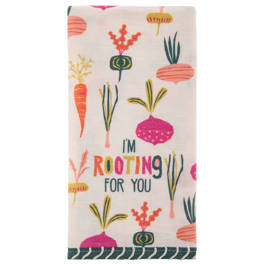 Rooting Eclectic Tea Towel