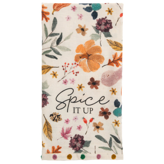 Pumpkin Eclectic Tea Towel
