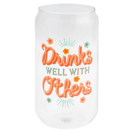 Drinks Well Beer Can Glass