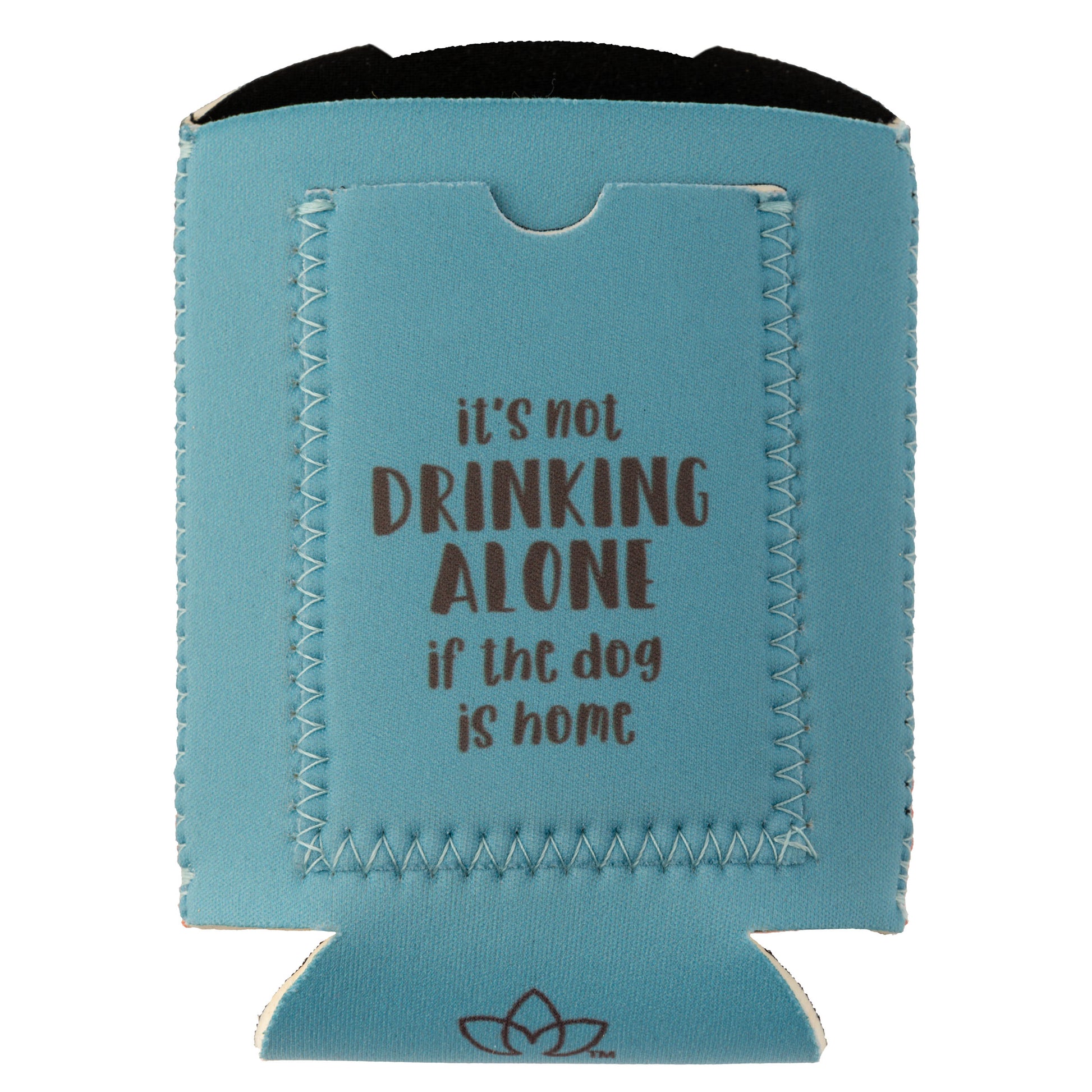 Dog Shaped Can Cooler back view. 